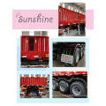 Side dump semi trailers